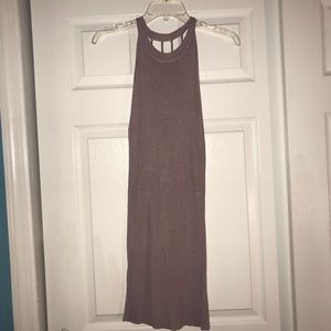 Lavender tank sweater dress size Small